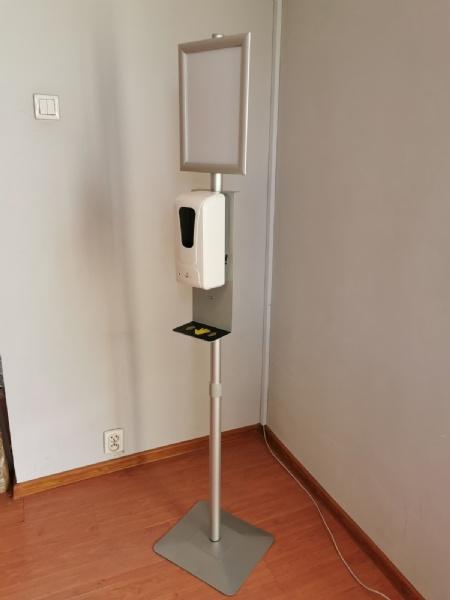 COVID 19 - SaniDis - Totem hygiène - SANS contact
