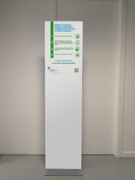 COVID 19 - Totem 40x160