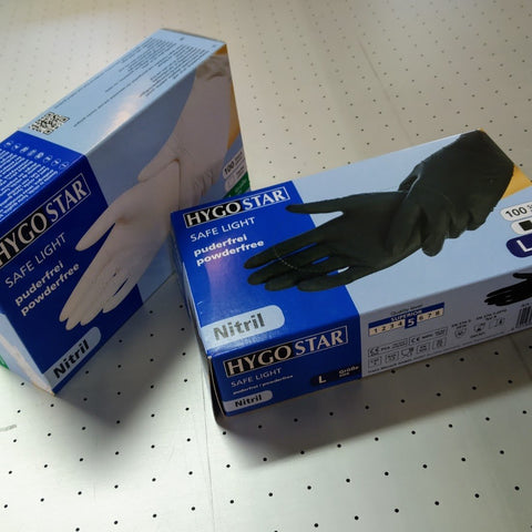COVID 19 - Gants nitrile - Lots de 6 boîtes