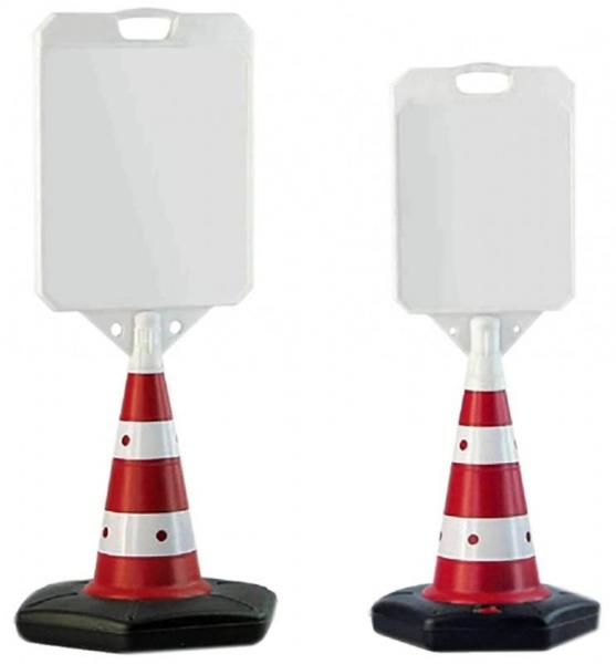 COVID 19 - Cône de signalisation en plastique 118cm