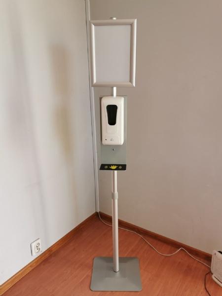 COVID 19 - SaniDis - Totem hygiène - SANS contact