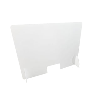 COVID-19 - Ecrans de comptoir Plexiglas Base 60cm