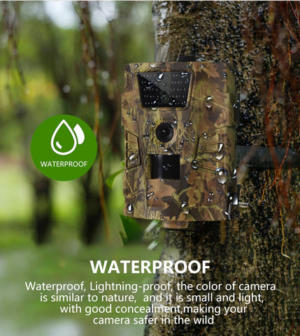 Wildlife Trail Camera HT001B Infrared Night Vision Hunting Cameras 12MP Outdoor Wild Surveillance Tracking