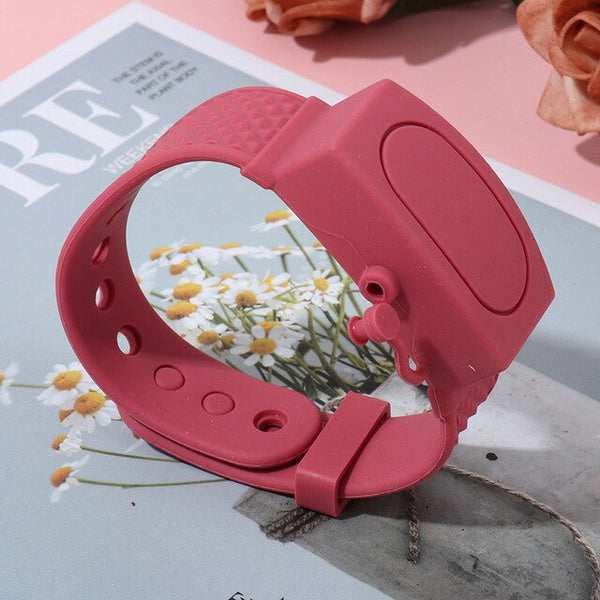 Silicone Wristband Hand Dispenser Wearable Hand Wristband Dispenser Soap Dispenser Bracelet Desinfectant
