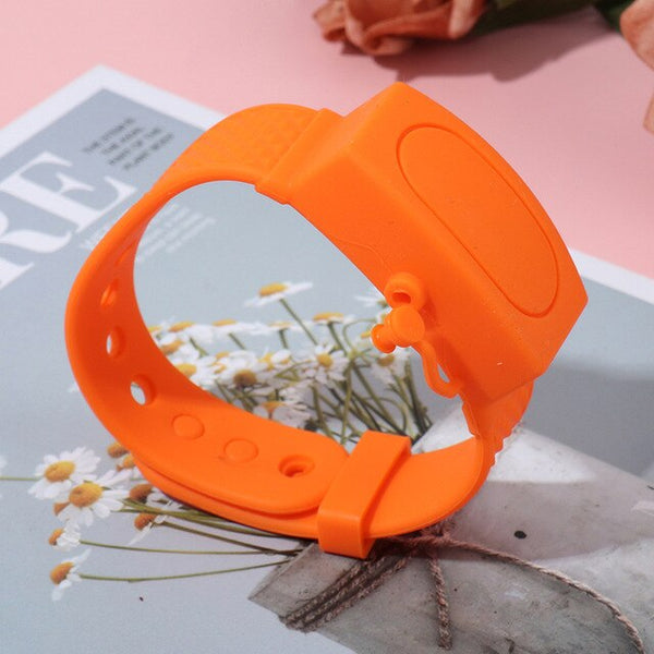 Silicone Wristband Hand Dispenser Wearable Hand Wristband Dispenser Soap Dispenser Bracelet Desinfectant