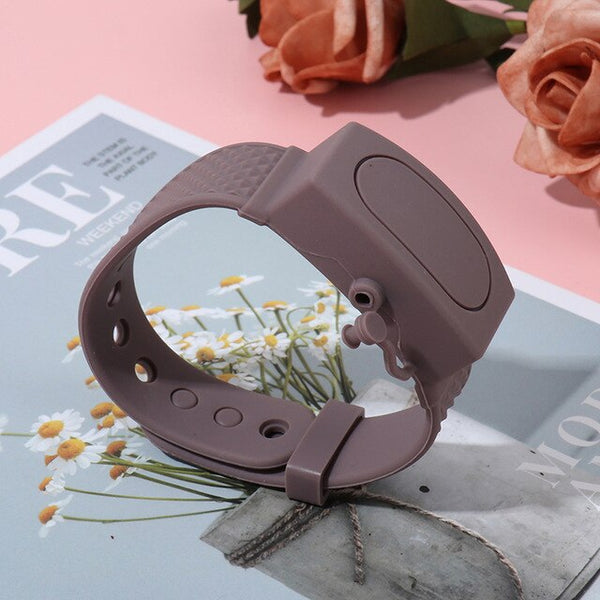 Silicone Wristband Hand Dispenser Wearable Hand Wristband Dispenser Soap Dispenser Bracelet Desinfectant