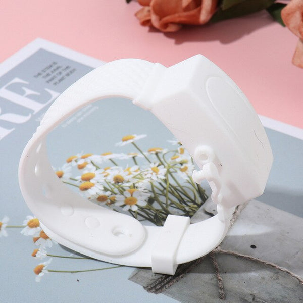 Silicone Wristband Hand Dispenser Wearable Hand Wristband Dispenser Soap Dispenser Bracelet Desinfectant